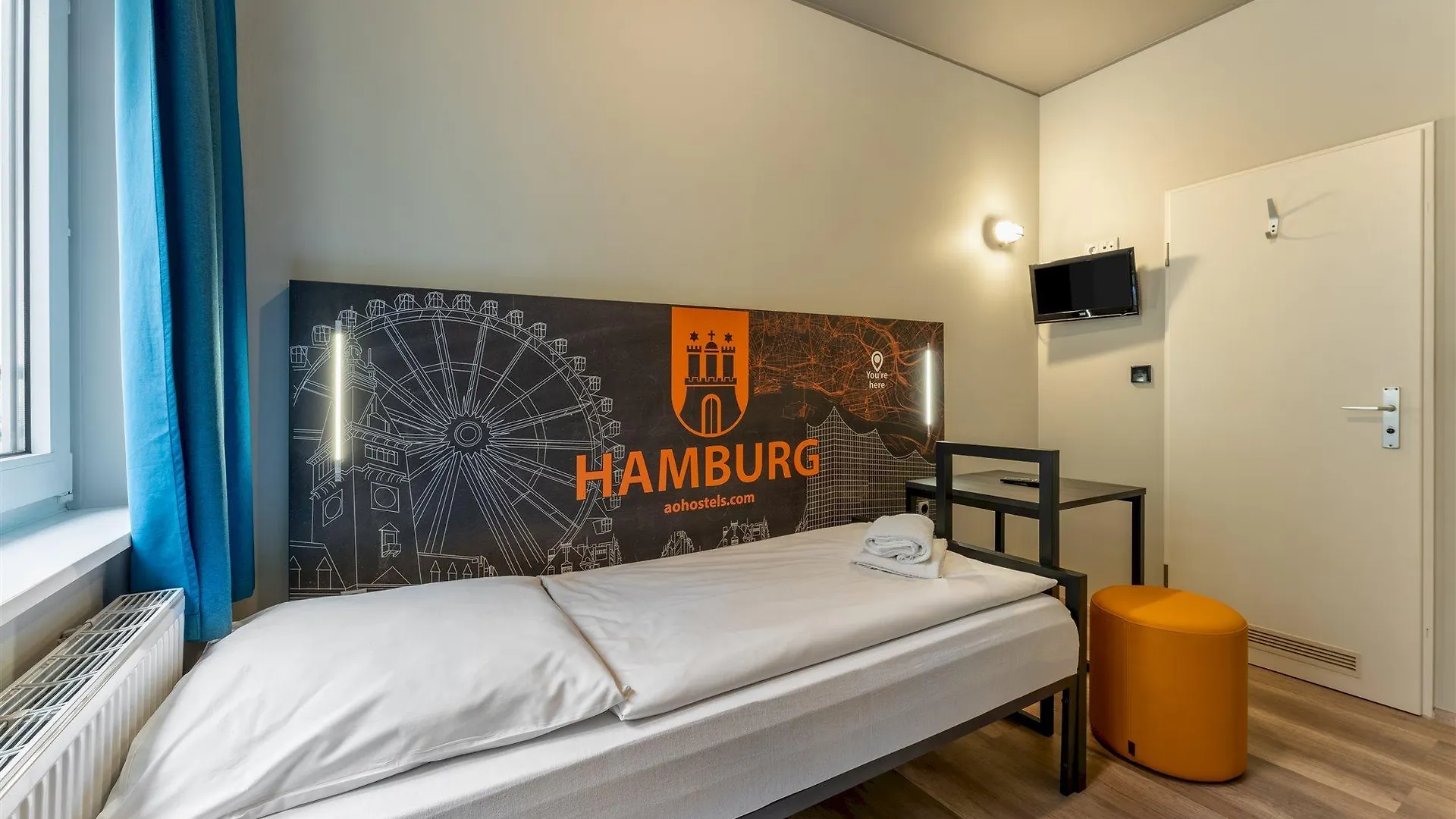 A Pousada A&O Hamburg Hauptbahnhof